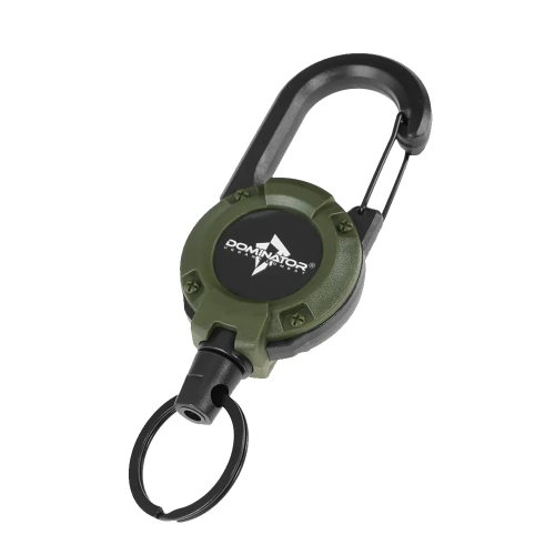 Retraktor smycz taktyczna 64cm oliwka - Dominator